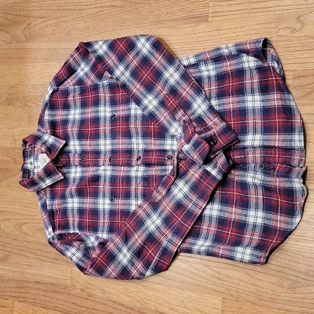 True Craft Plaid Flannel Shirt